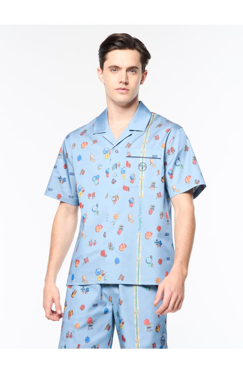 Sergio Tacchini Tosca Cabana Shirt, Main, color, Faded Denim