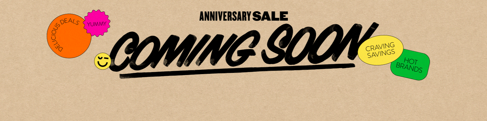 Anniversary Sale: Coming Soon