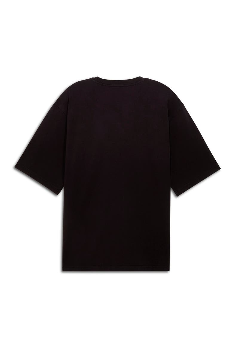 Tech-X Washed Cotton T-Shirt, Alternate, color, PUMA BLACK