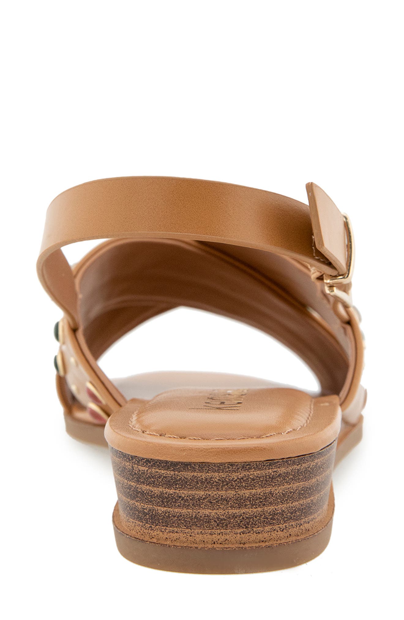 Kensie Alishia Slingback Sandal, Alternate, color, Caramel