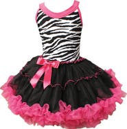 Popatu Kids' Zebra Pettidress