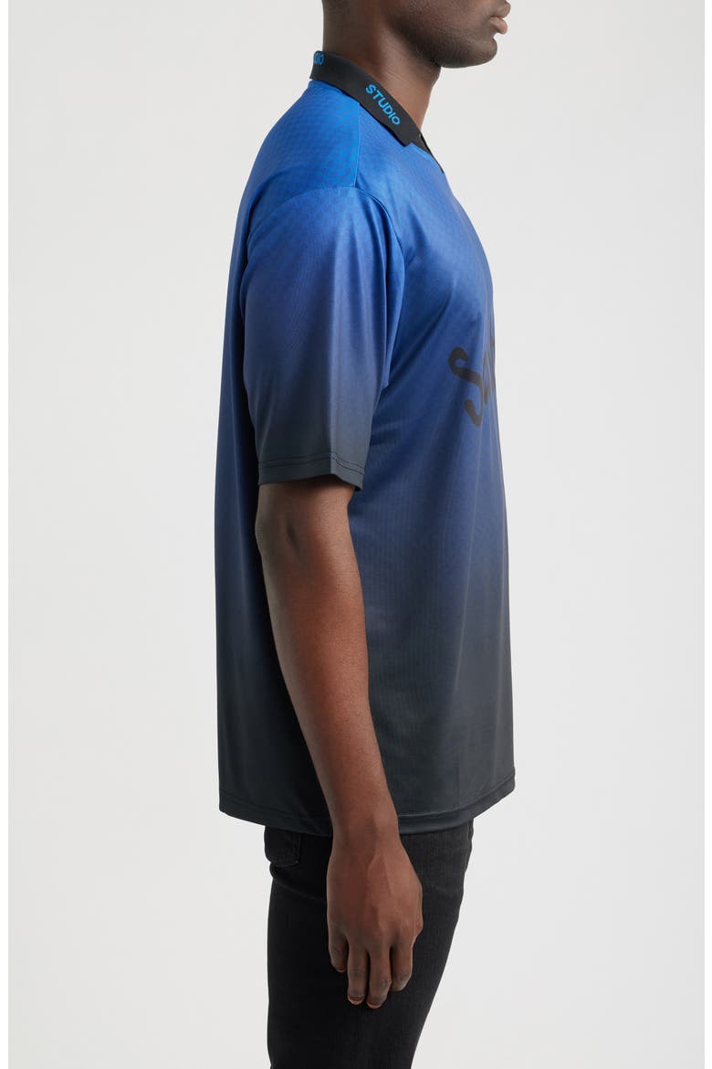 Gradient Graphic Polo, Alternate, color, MULTICOLOR