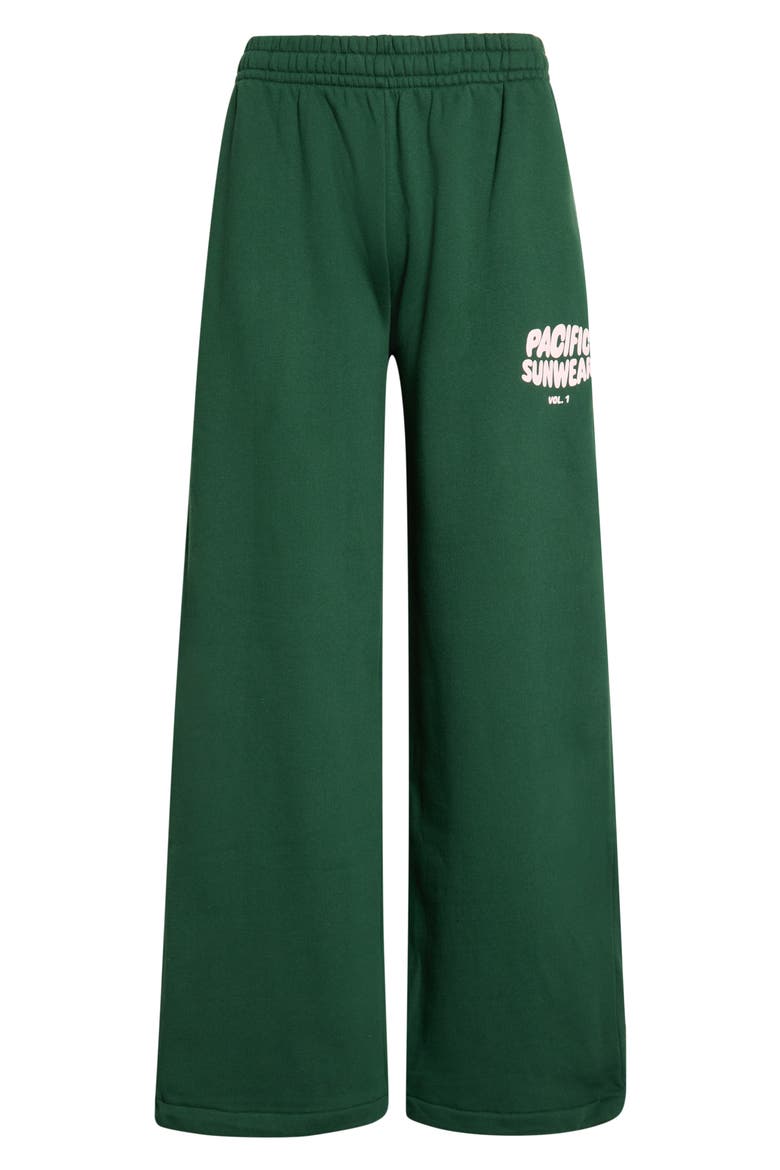 Ultra Baggy Fleece Sweatpants, Main, color, ARMY GREEN