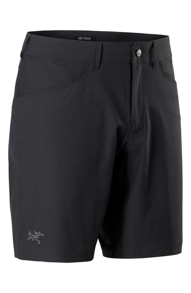 Arc'teryx Kragg Performance Climbing Shorts, Main, color, Black