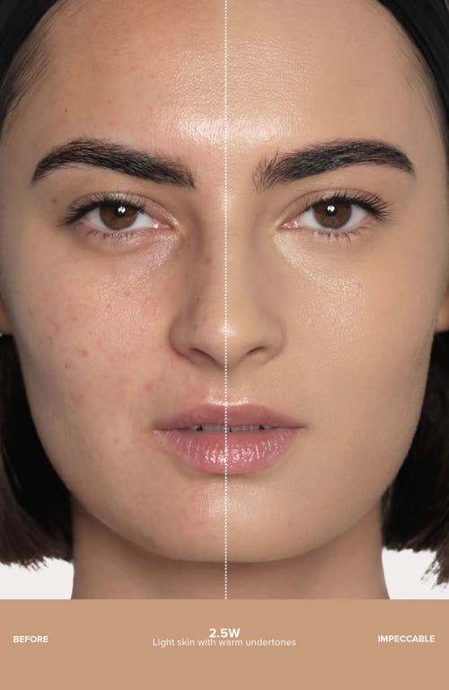 Anastasia Beverly Hills Impeccable Blurring Second-skin Matte Foundation In 2.5w Light Warm