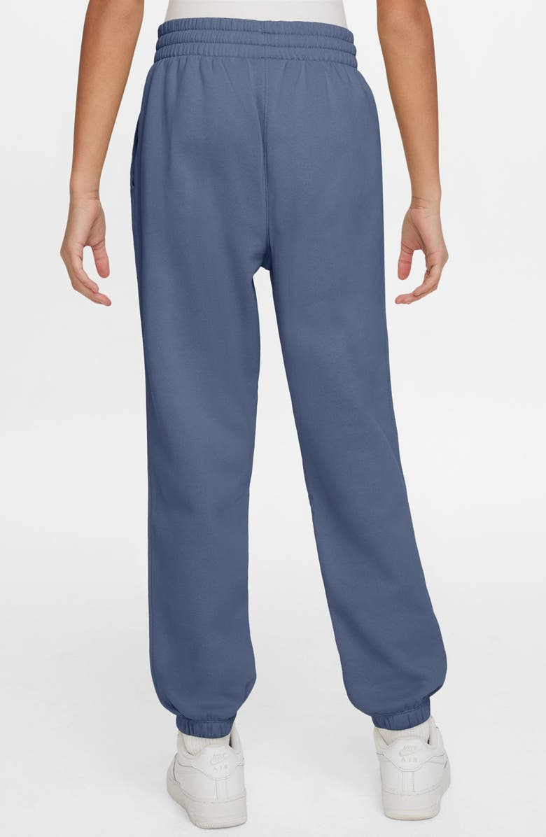 Nike Kids' Sportswear Club Fleece Sweatpants, Alternate, color, World Indigo/Indigo/White
