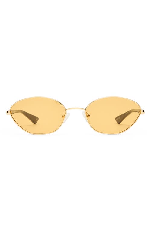 Le Specs Le Bebe 58mm Oval Sunglasse