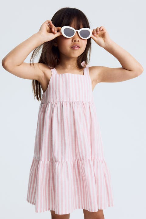 Tiered Cotton Dress