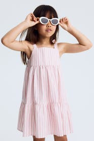 H&M Tiered Cotton Dress