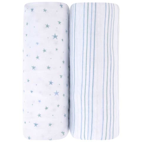 Baby Fitted Crib Sheet Set 2 Pack