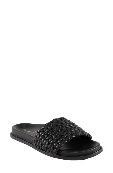 Ciara Woven Slide Sandal (Women)