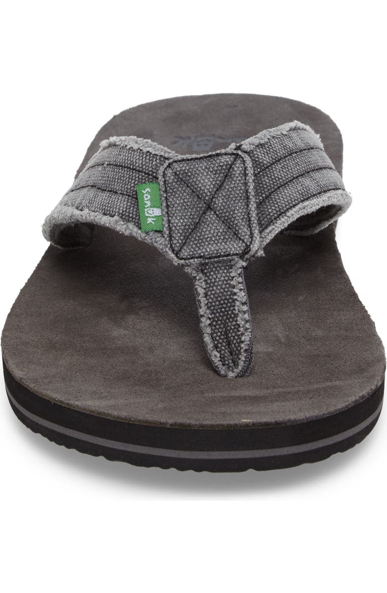 Sanuk 'Fraid Not' Flip Flop, Alternate, color,