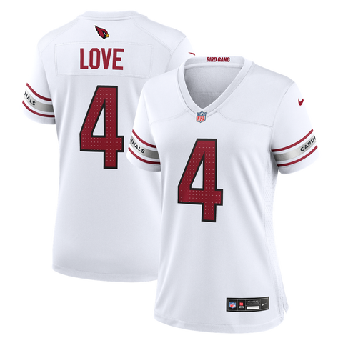 Women's Nike Jeremiyah Love White Arizona Cardinals Game Jersey