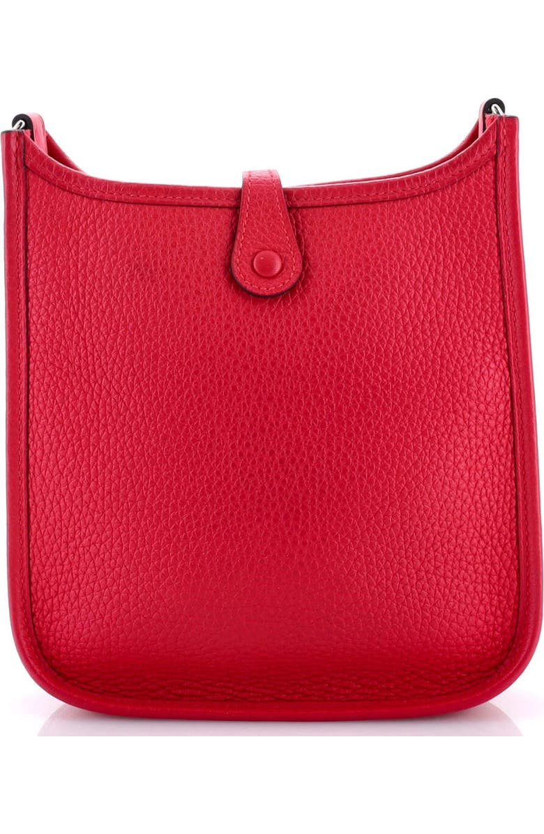 Pre-Owned Hermes Evelyne Bag Gen III Clemence TPM, Alternate, color, Framboise