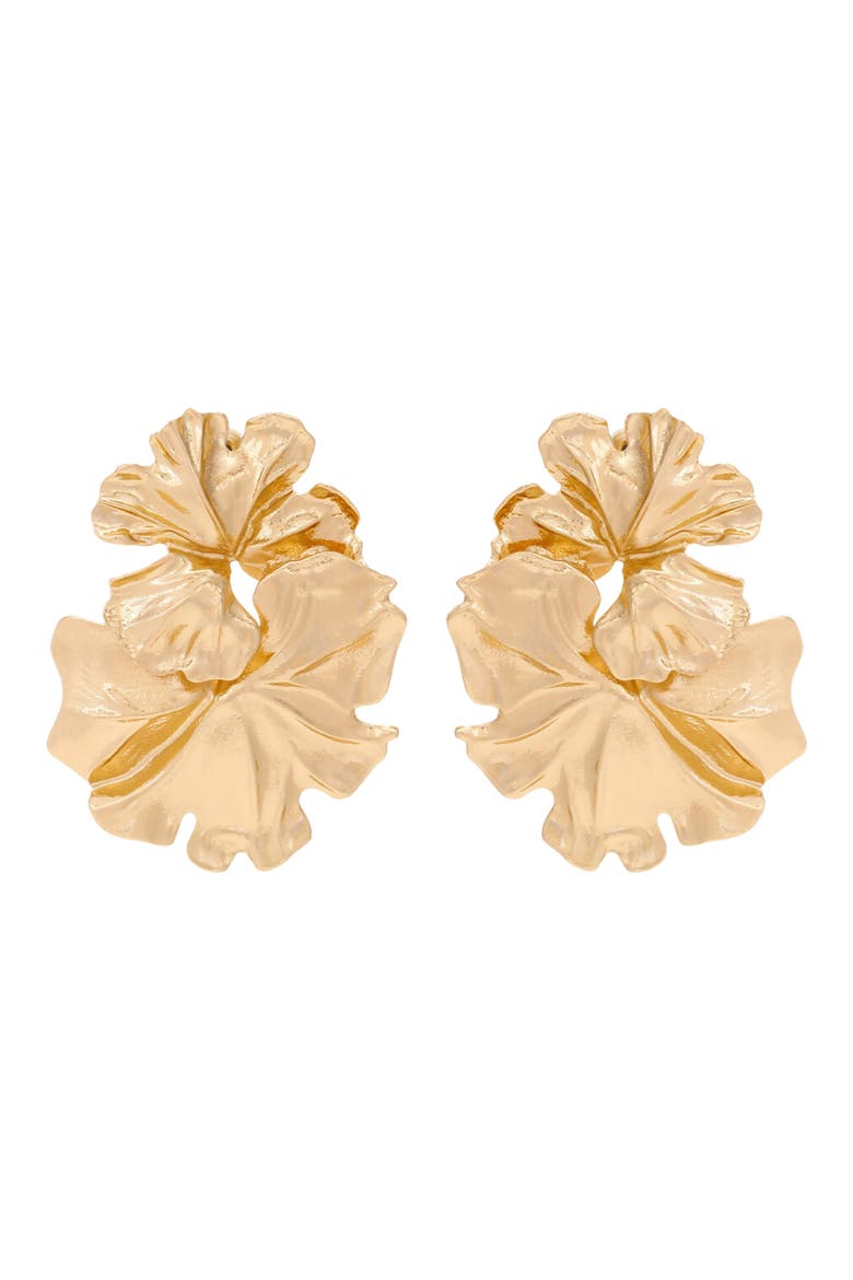 Noveldo Earrings, Main, color, GOLD