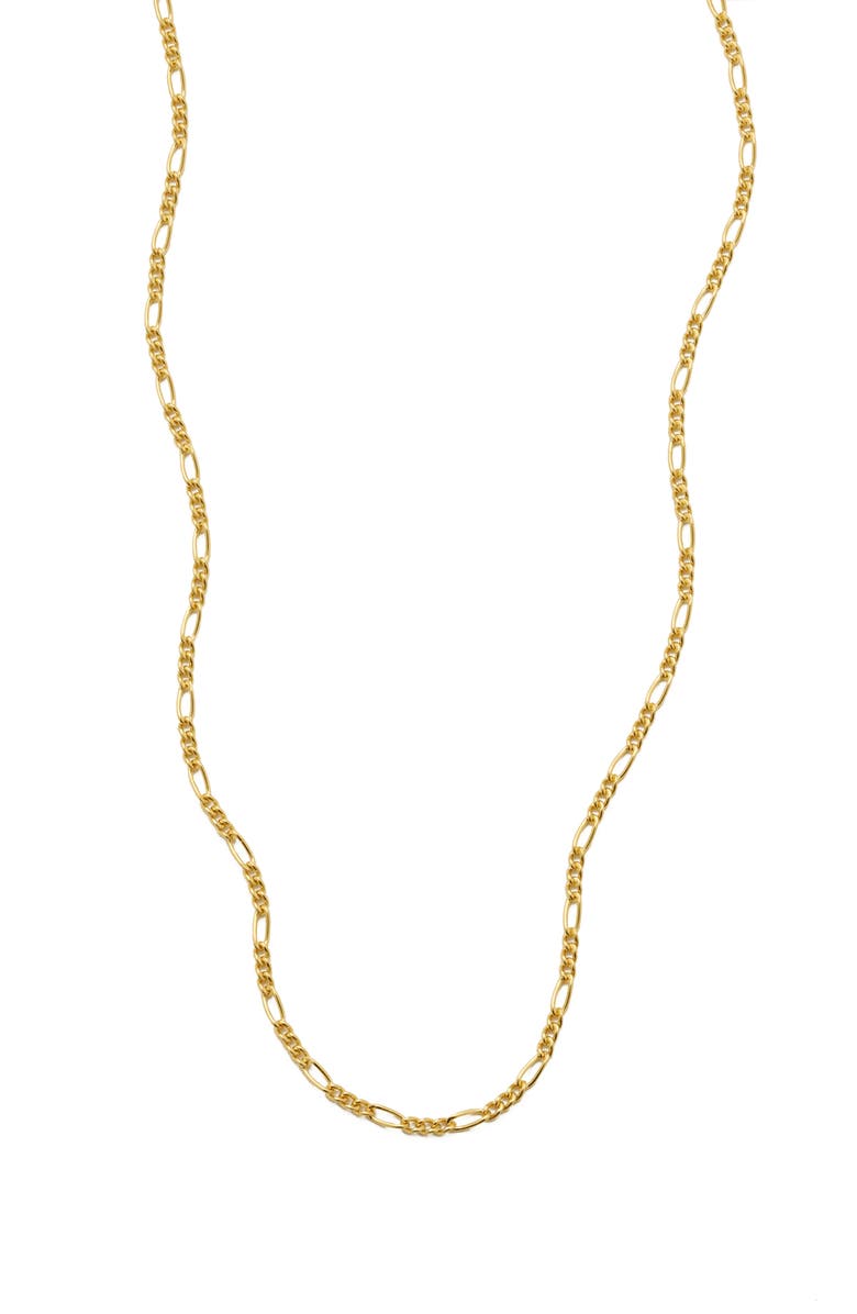 MADE BY MARY Figaro Chain Necklace, Main, color, 