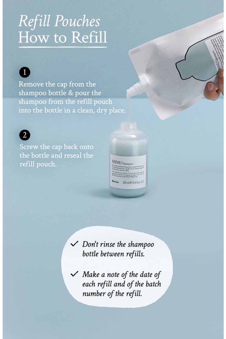 MINU Color Protecting Shampoo Refill, Alternate, color, NONE