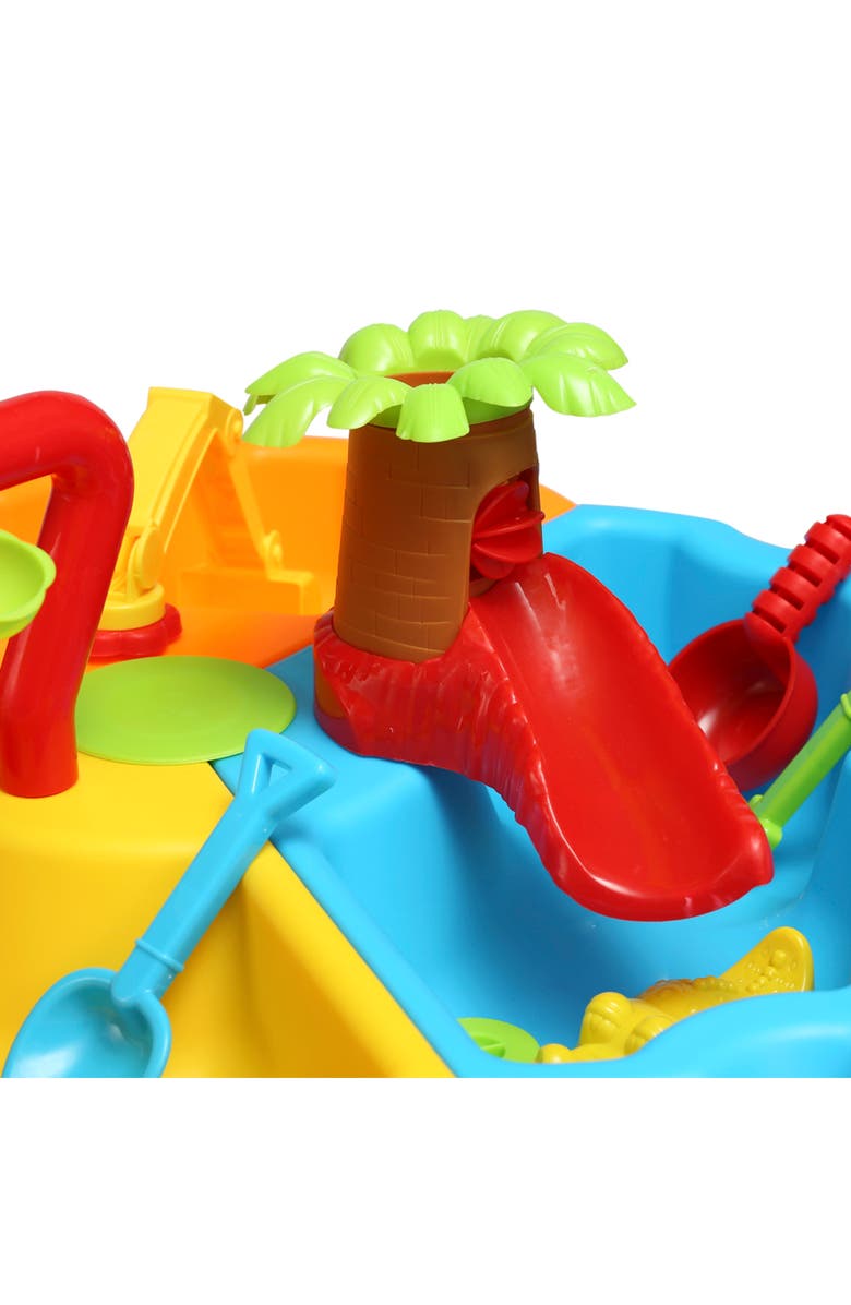 Trimate Toddler Sensory Sand and Water Table with Chair, Alternate, color, Multicolored