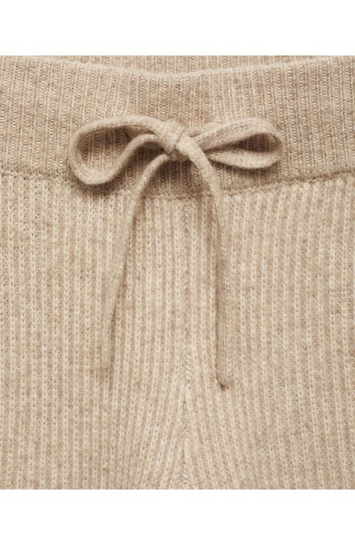 MANGO MANGO KNIT JOGGERS