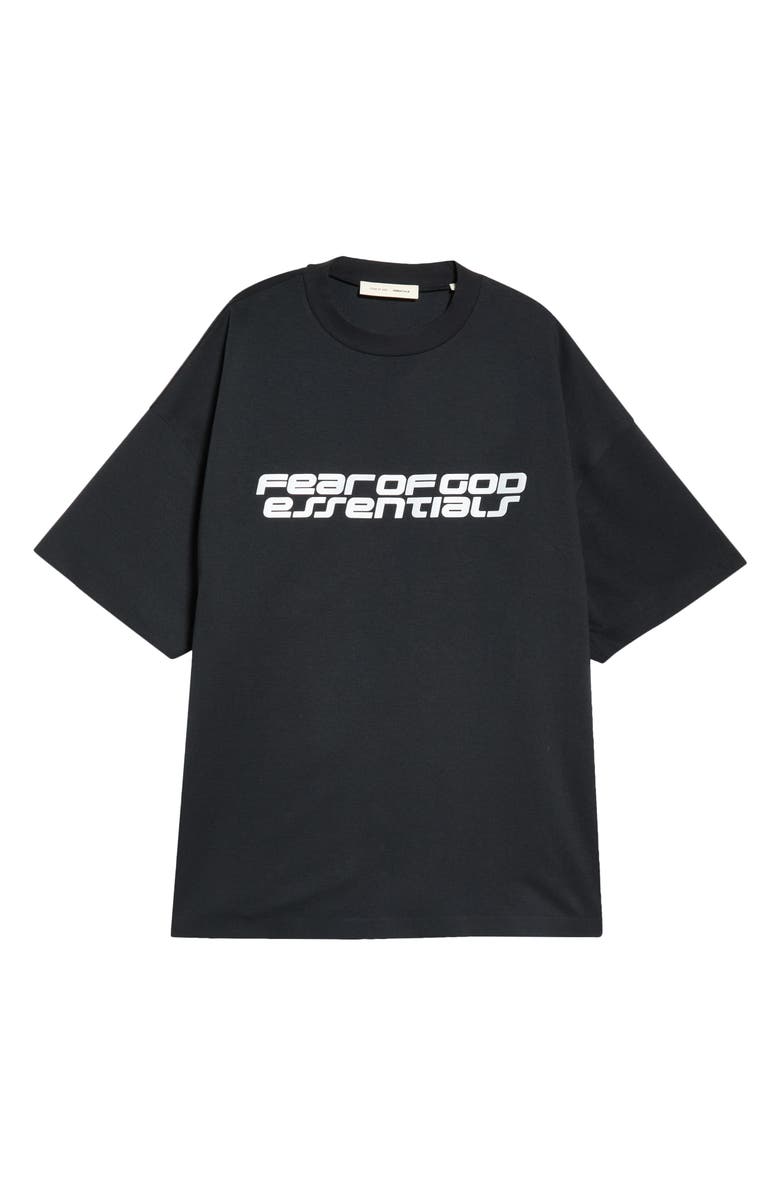 Fear of God Essentials '90s Logo Graphic T-Shirt, Main, color, Vintage Black
