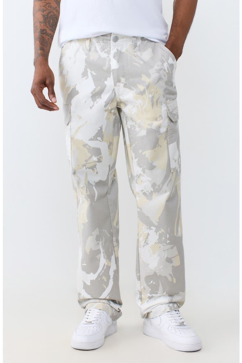Abstract Camo Cargo Pants, Main, color, WATERCOLOR CAMO