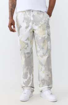 Abstract Camo Cargo Pants