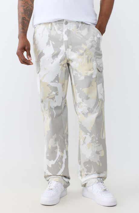 Abstract Camo Cargo Pants