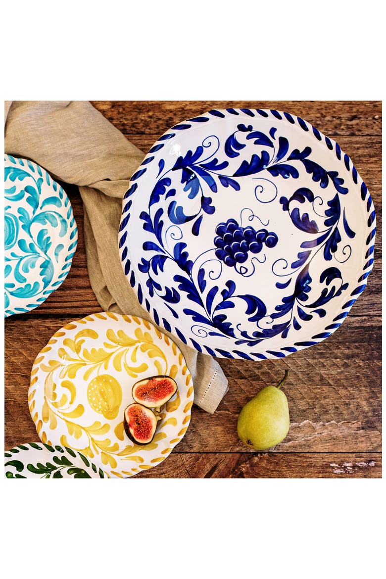 Arezzo Serving Bowl, Alternate, color, BLUE
