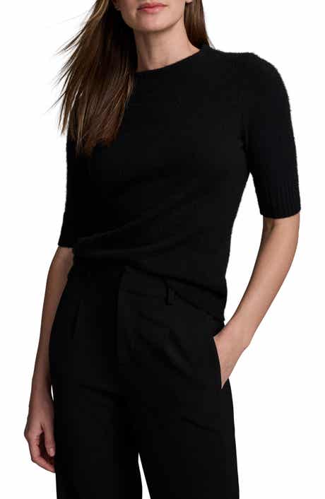 NIC+ZOE Luxe Elbow Sleeve Cashmere Sweater