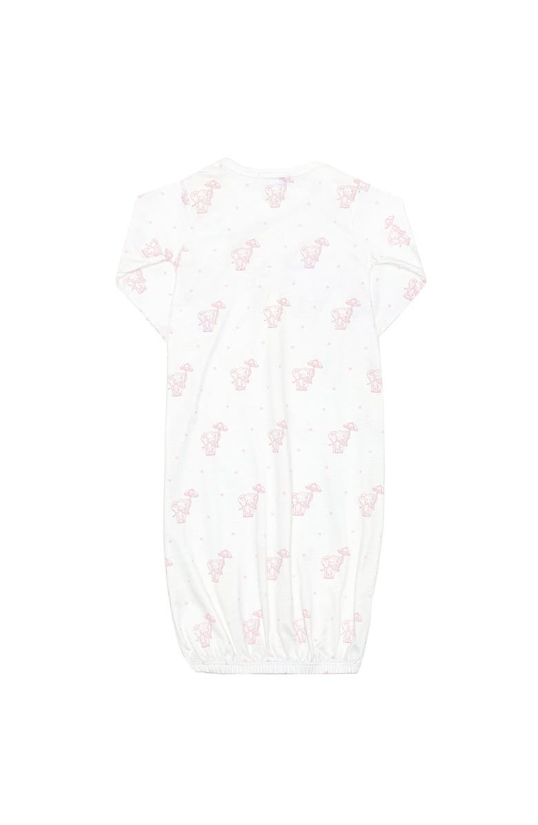 Nellapima Pink Elephant Gown - Baby, Alternate, color, Pink