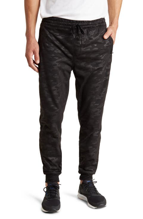 Camo Print Brushed Joggers
