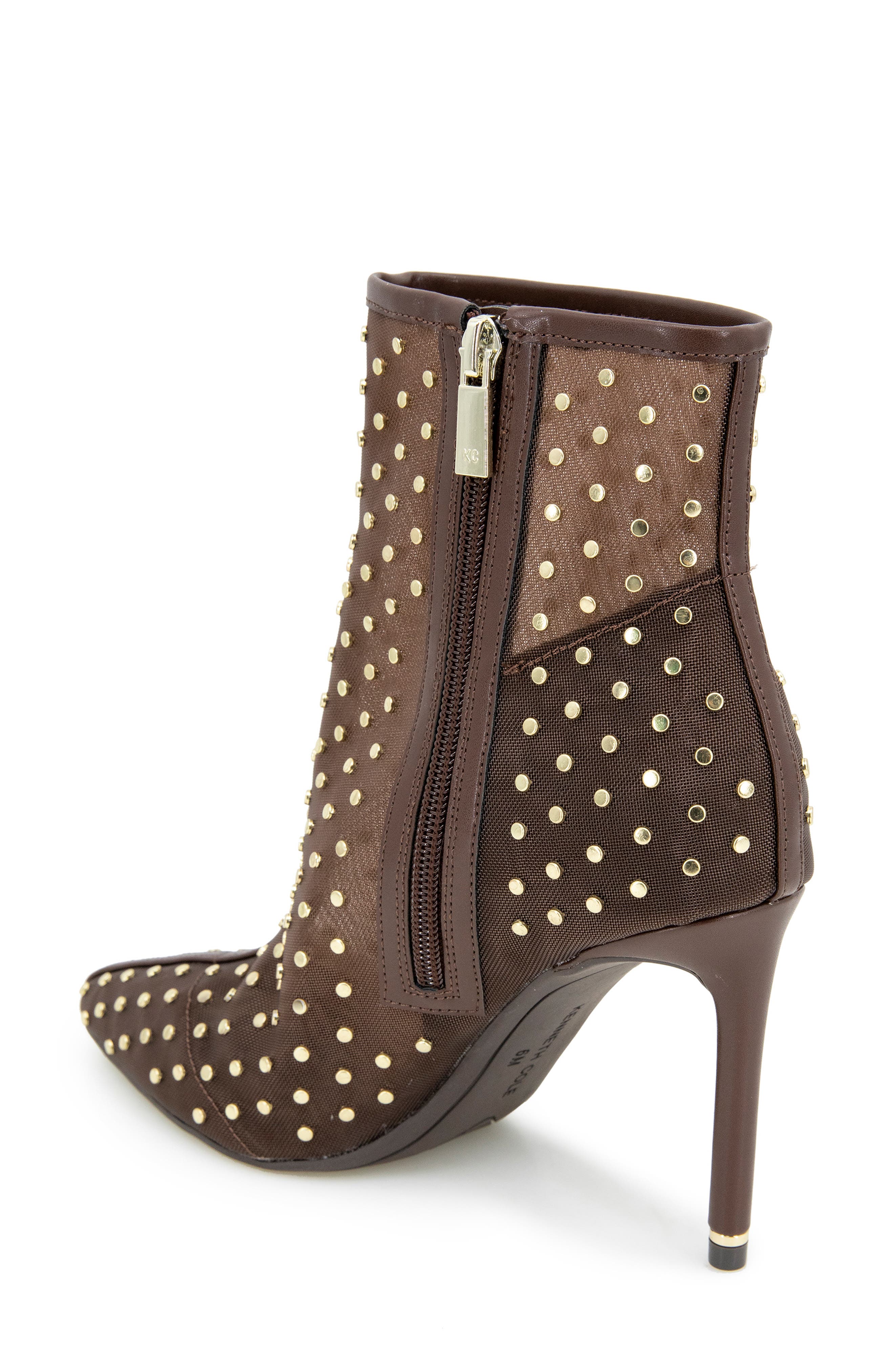 Quincy Stud Mesh Bootie - image 4