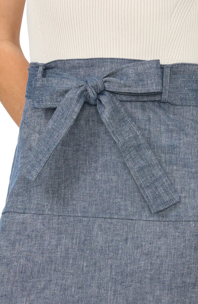 Halogen<sup>®</sup> Tie Belt Skirt, Alternate, color,