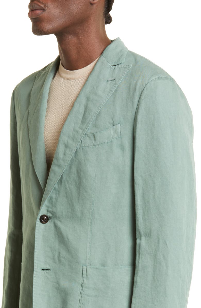 Boglioli Soft K Cotton & Linen Sport Coat, Alternate, color, 