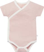 MORI Short Sleeve Wrapover Bodysuit