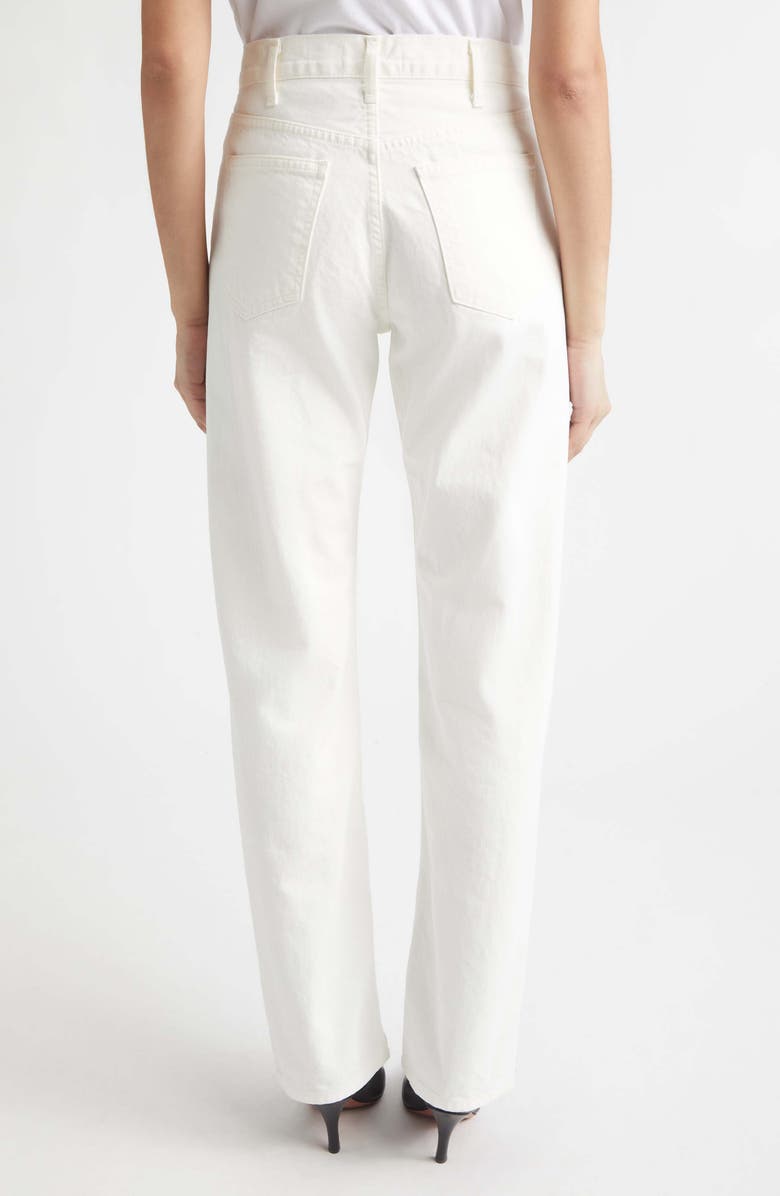 Nili Lotan Briana Jeans, Alternate, color, Cream