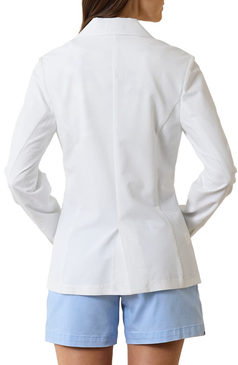Tommy Bahama Nova Wave Cotton Stretch Seersucker Blazer, Alternate, color, 