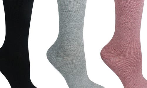 Laundry By Shelli Segal 3-pack Comfy Cushion Crew Socks In Multi