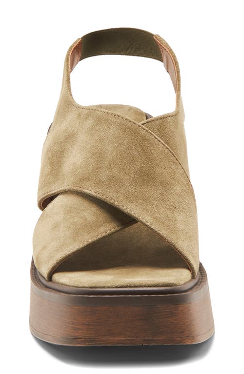 Free People Cora Slingback Platform Sandal In Multi