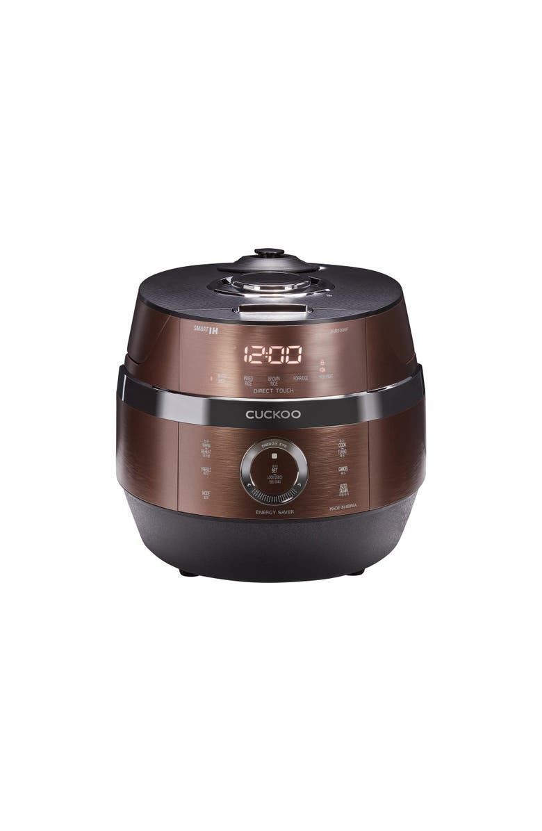 Cuckoo Heating Pressure Rice Cooker, Main, color, Black