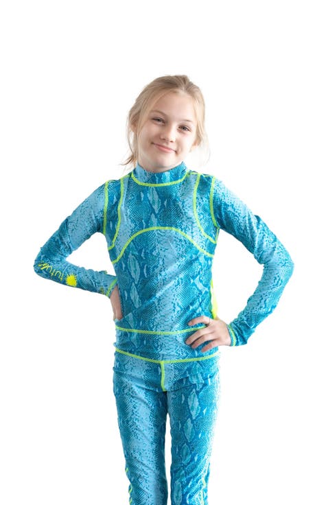 Girls' Full-Body One-Piece Swimsuit - UPF 50+
