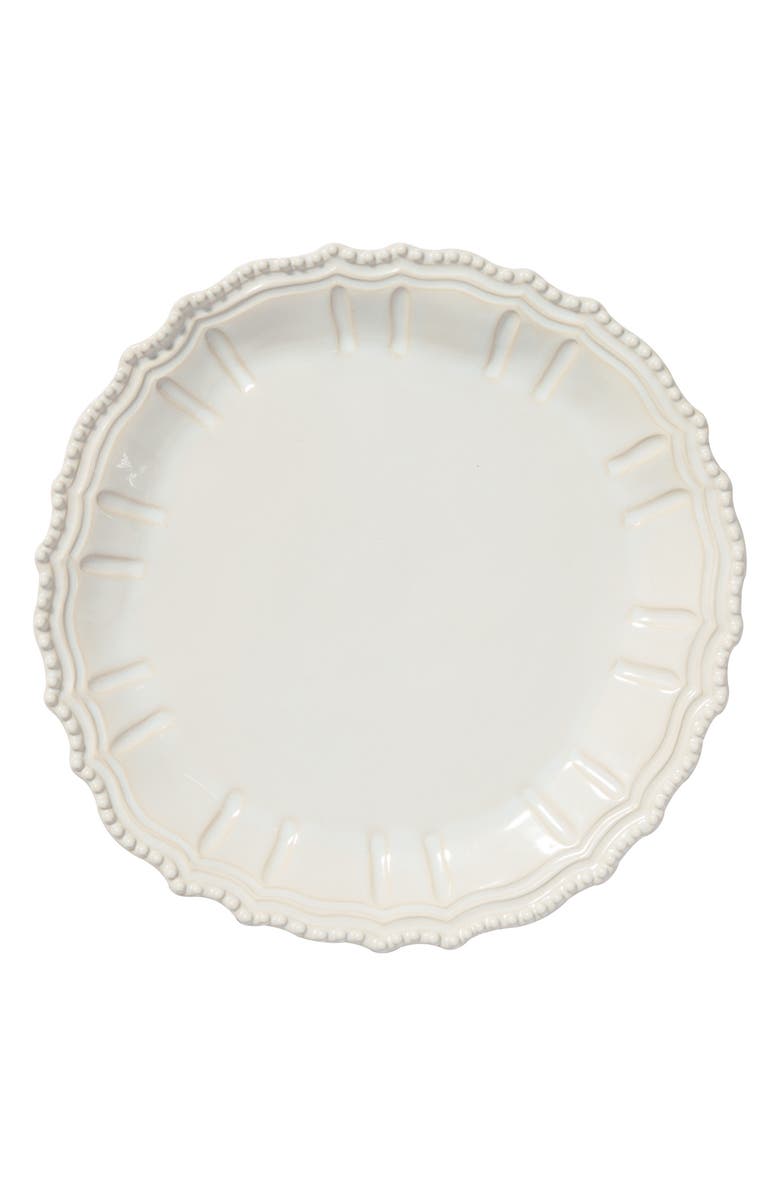 VIETRI Incanto Stone Baroque Platter, Main, color, White