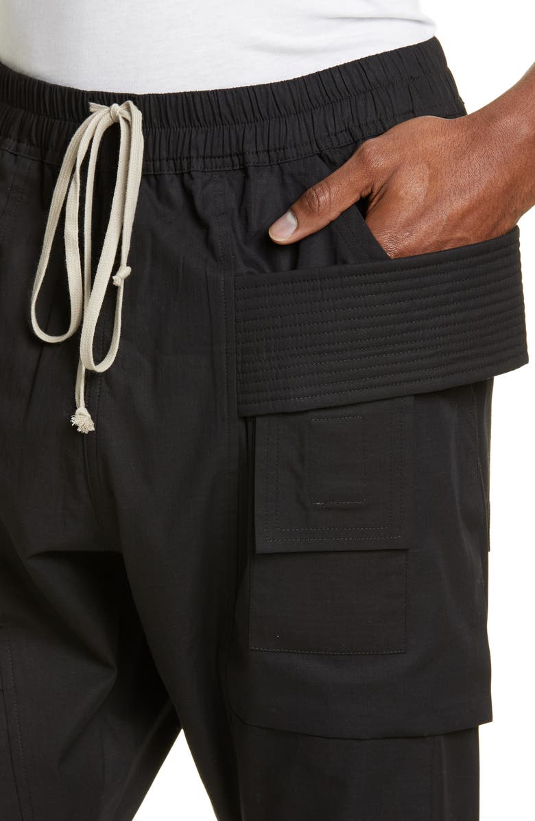 Rick Owens DRKSHDW Creatch Ripstop Cargo Pants, Alternate, color, 