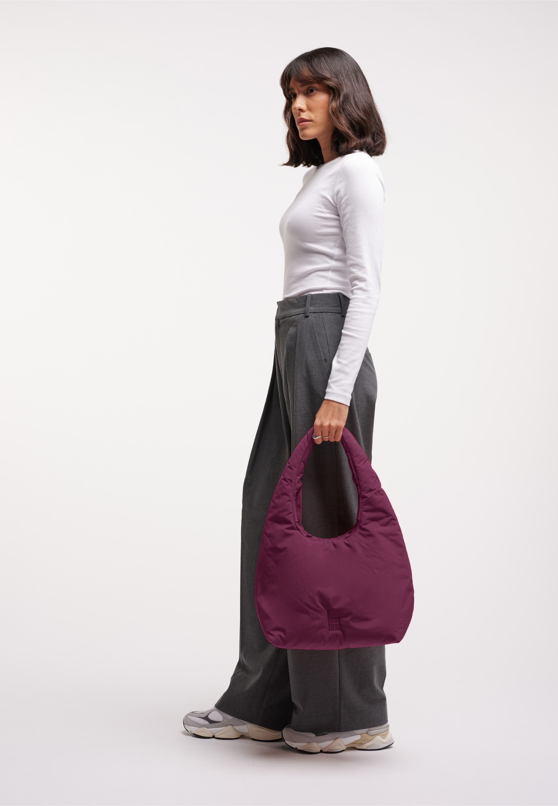 Cloud Shoulder Bag Recycled Nylon Puffer Handbag, Alternate, color, kraken