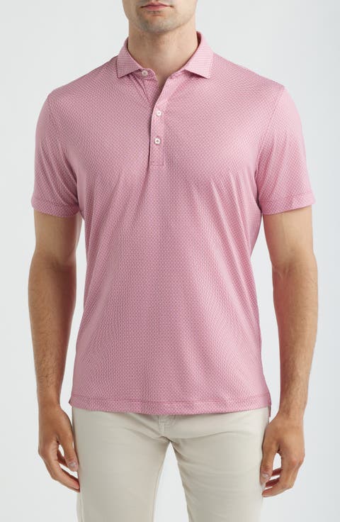 Tile Neat Performance Jersey Polo