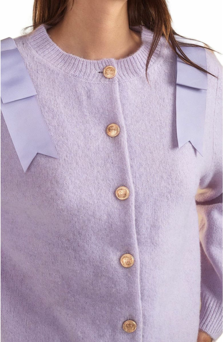 Cynthia Rowley Ivy Wool Cardigan, Alternate, color, 