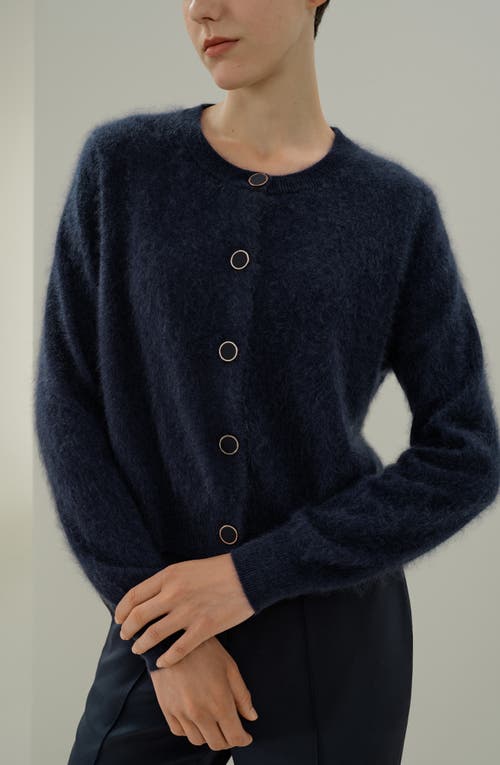 Lilysilk Ultra-soft Brushed Cashmere Cardigan In Multi