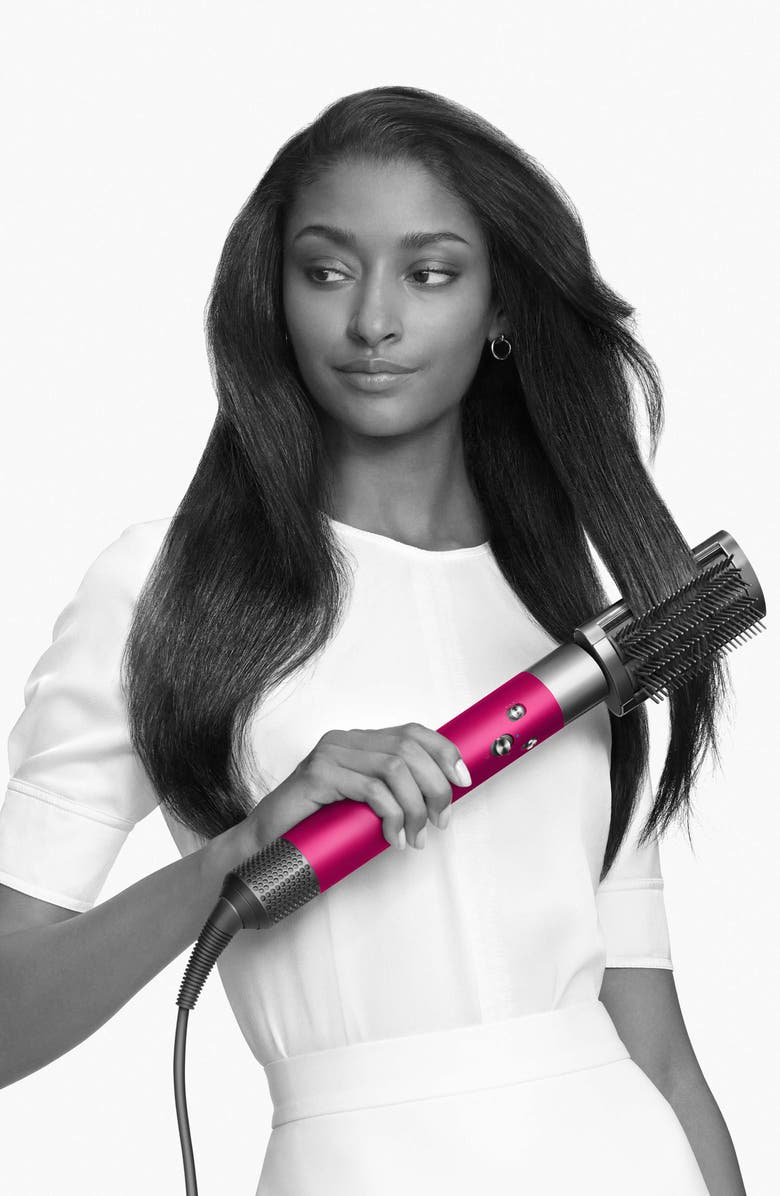 Dyson Airwrap<sup>™</sup> Multi-Styler Complete Long - Refurbished, Alternate, color, Nickel/ Fuchsia