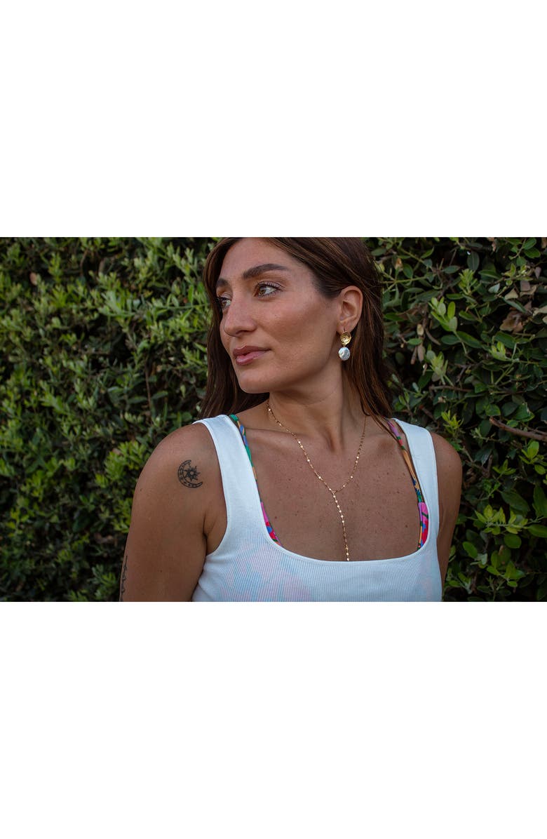 Set & Stones Rio Lariat Necklace, Alternate, color, Gold