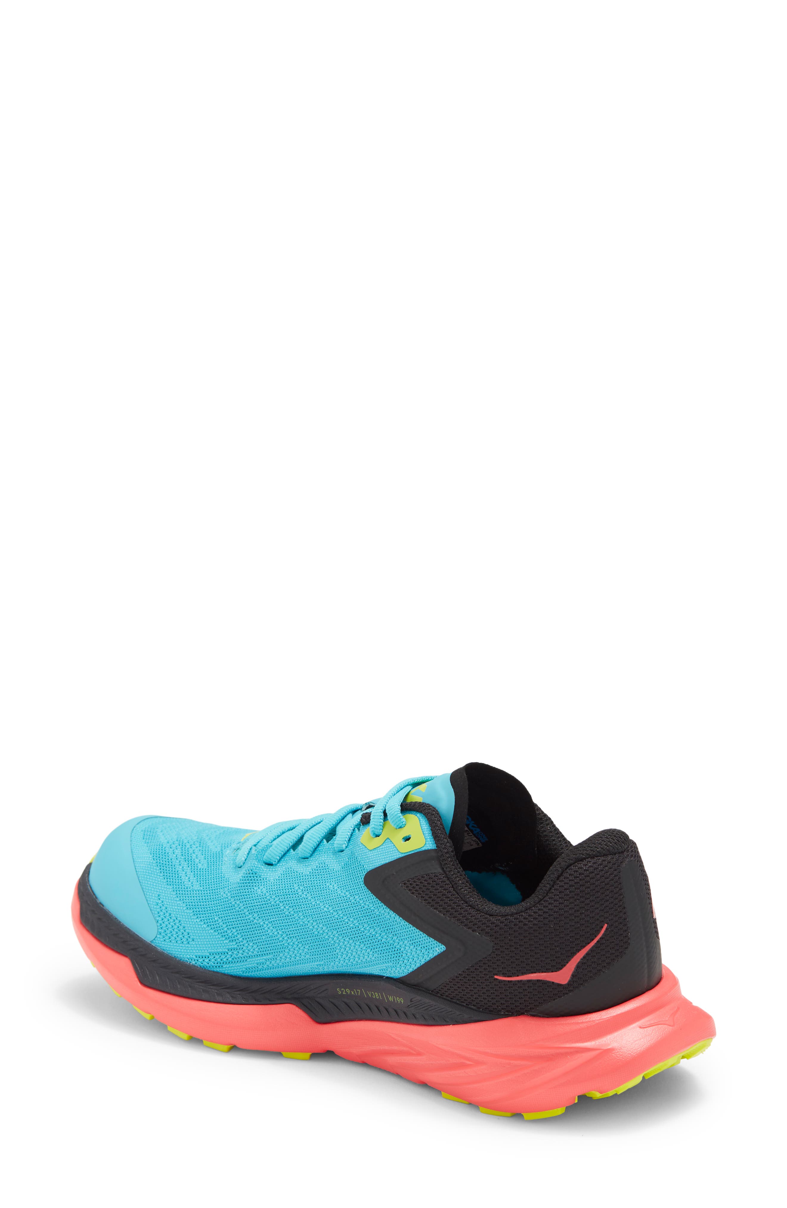 HOKA Zinal Trail Running Shoe, Alternate, color, 